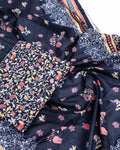 3 Piece - Printed Bana Dora Lawn Suit
