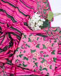 3 Piece - Printed Bana Dora Lawn Suit