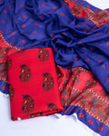 3 Piece - Printed Bana Dora Lawn Suit