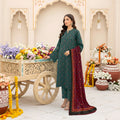 3 Piece - Printed Bana Dora Lawn Suit
