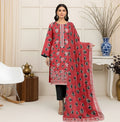 3 Piece - Printed Embroidered Lawn Suit