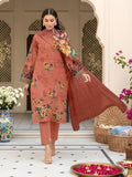 3 Piece - Printed Bana Dora Lawn Suit