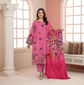 3 Piece - Printed Bana Dora Lawn Suit